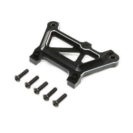 Losi DBXL-E 2.0 Aluminum Front Top Plate Black LOS351018 New!!