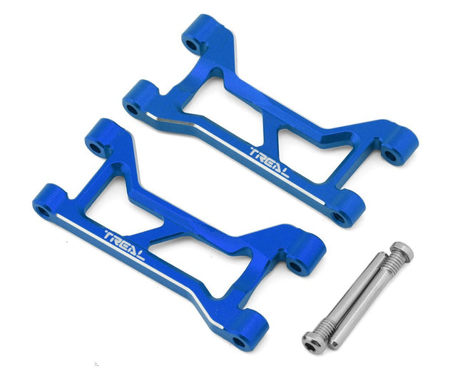 Treal Hobby Aluminum Rear Upper Suspension Arm Set Traxxas Mini Maxx Blue