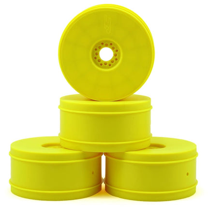 JConcepts Mono 83mm 1/8th Buggy Wheel (Yellow) (4) JCO3357Y