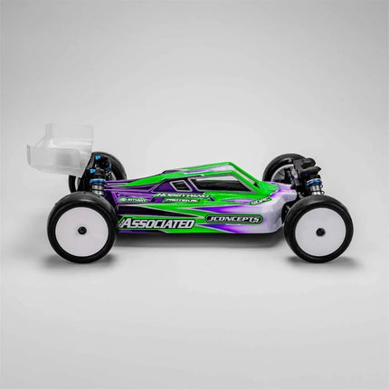 JConcepts Associated RC10B84 "S2" 1/10 4WD Buggy Body w/Turf Wing (Clear) 0714
