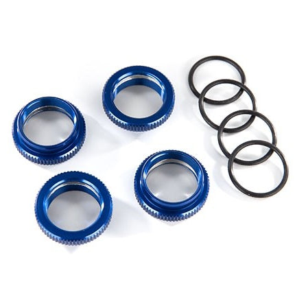 Traxxas 8968X  GT-Maxx Aluminum Spring Retainer Blue TRA8968X