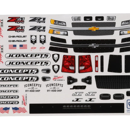 JConcepts 2003 Chevy K5 Blazer Pre-Runner 1/10 Rock Crawler Body (Clear) (12.3")