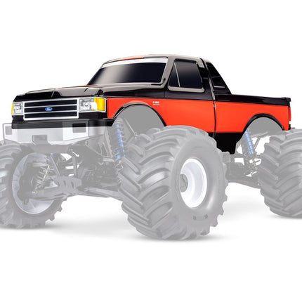 Traxxas Black X-Monster Ford F-150 Body TRA7691BLK