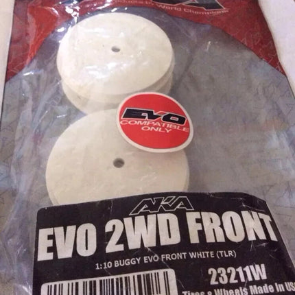 AKA Racing Evo 2WD Front 1/10 Buggy White 23211W