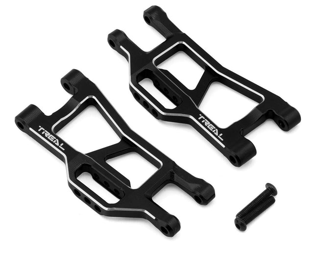 Treal Hobby Aluminum Front Lower Suspension Arm Set Traxxas Mini Maxx Black