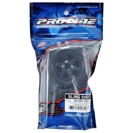 Pro-Line Pre-Mounted Sling Shot for Traxxas 1/16 E-Revo (2) (Black) PRO1010110