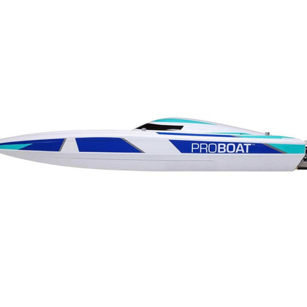 PRO BOAT PRB08032V2T2 Sonicwake V2 36" Self-Righting Brushless Deep-V RTR White