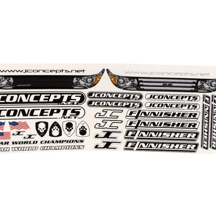 JConcepts F2 1/8 Truggy Body (Clear) JCO0463