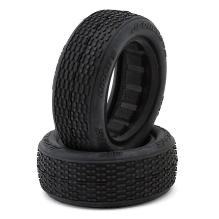 JConcepts Rippits 2.2" 2WD Front Buggy Dirt Oval Tires (2) (Blue) 4087-01