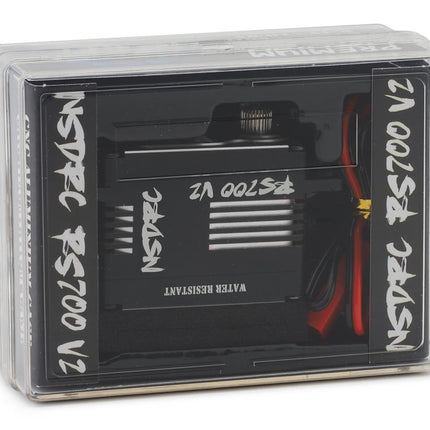 No Superior Designs RC RS700 V2 High Torque Low Profile Servo (High Voltage) BLK