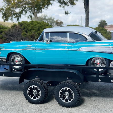 Bold RC 1/10 Scale Full Metal Trailer with LED Lights (Black) BOL5000