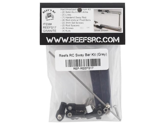 Reefs RC Sway Bar Kit (Grey) REEFS17