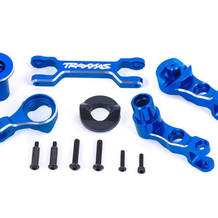Traxxas X-Maxx Aluminum Steering Bellcranks Blue 7746-BLUE Brand New!!