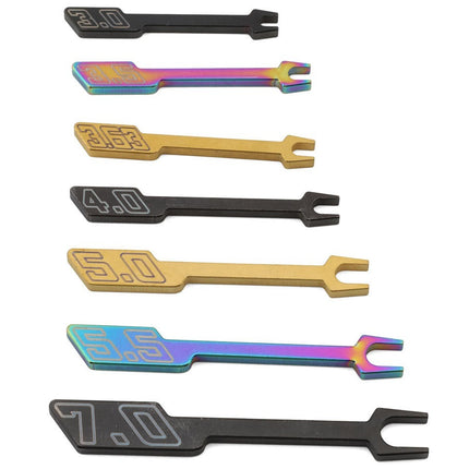 JConcepts Steel Open Turnbuckle Wrench Set (7) (3/3.5/3.63/4/5/5.5/7mm) JCO5027