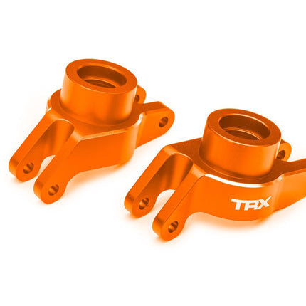 Traxxas 10252-ORNG Orange Aluminum Stub Axle Carriers (L&R) TRA10252ORNG