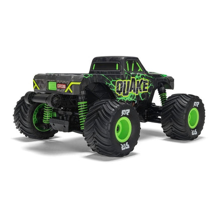 ARRMA Quake Grom 4x4 1/16 Scale RTR Brushed Monster Truck Green ARA2137T2