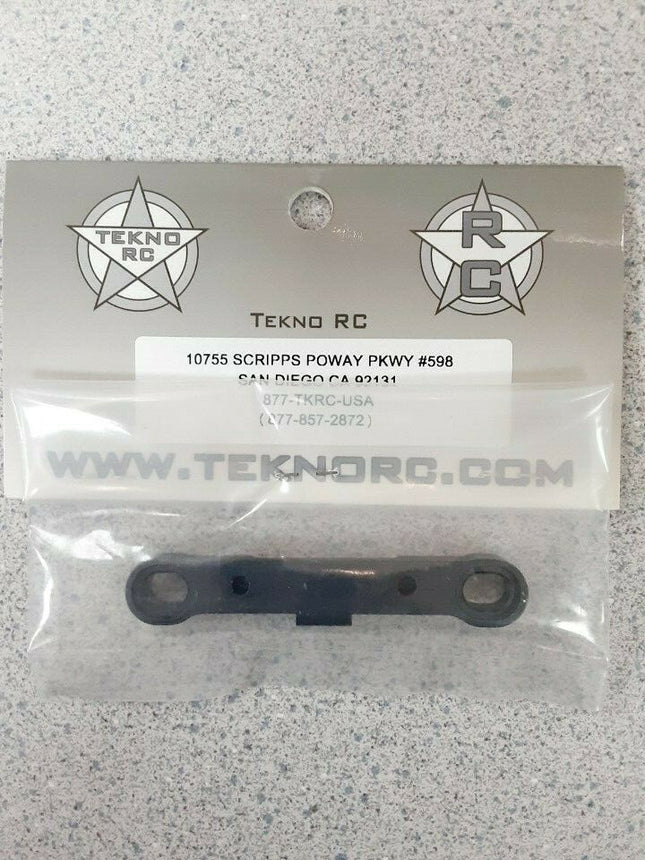 Tekno RC TKR5013C CNC Aluminum Rear Adjustable Hinge Pin Brace Gun Metal New!