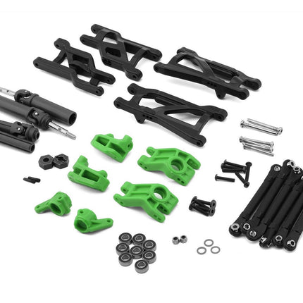 Traxxas Slash 2WD Extreme Heavy Duty Driveline & Suspension Upgrade Kit (Green)