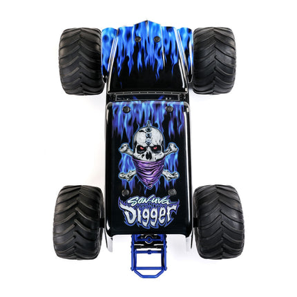 Losi LMT 2.0 Son-Uva Digger Solid Axle 4x4 RTR Brushless Monster Truck (Blue)
