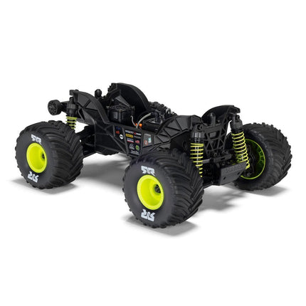 ARRMA Gorgon Grom 4x4 1/16 Scale RTR Brushed Monster Truck Yellow ARA2130T1