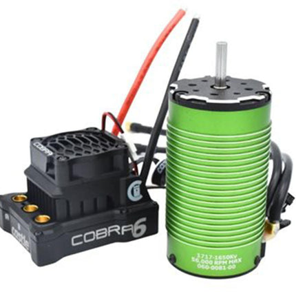 Castle Creations Cobra 6 8S 1/6 Brushless ESC & Motor Combo (1650kV) 010-0184-02