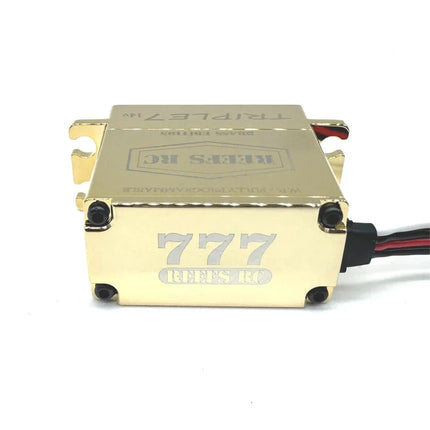 Reefs RC Triple7 14V Programable Steel Gear Digital Servo Brass Edition REEFS169