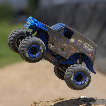 Losi 1/18 Mini LMT 4X4 Brushed Monster Truck RTR Son-Uva Digger LOS01026T2