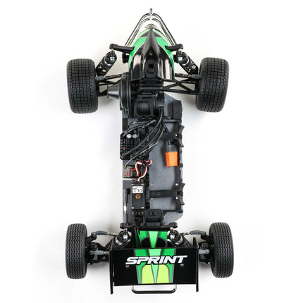 Losi 22S 1/10 Brushless 2WD RTR Sprint Car (Green) LOS1387T2