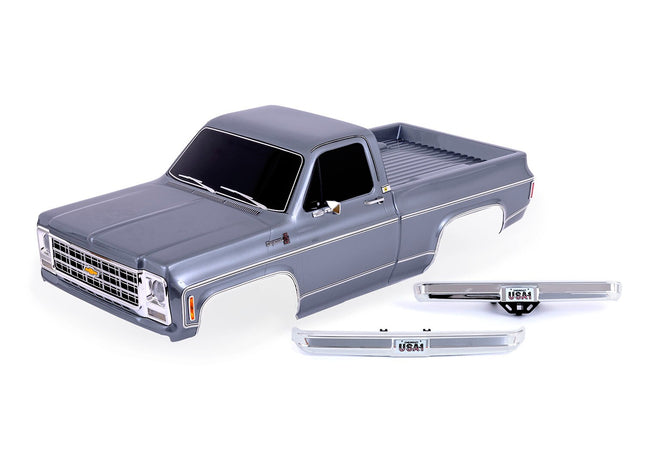 Traxxas TRX-4 1979 Chevrolet K10 Pre-Painted Body Kit (Silver) TRA9212-SLVR