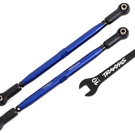 Traxxas X-Maxx WideMaxx or XRT Aluminum Front Toe Links Blue TRA7897X