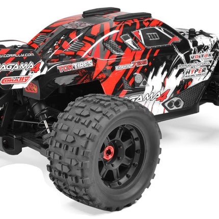 Team Corally Kagama 4 XL 4S Monster Truck, RTR Version, Red COR00293-R
