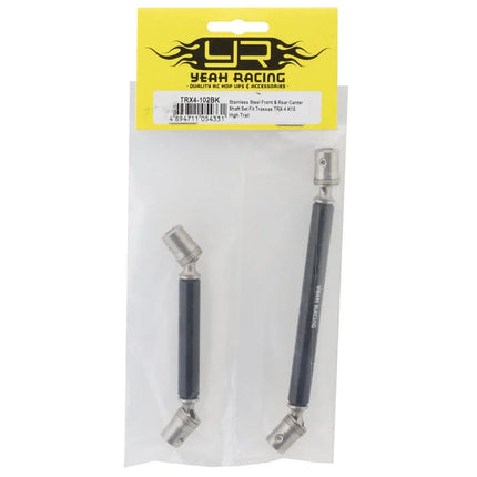 Yeah Racing Steel Center Driveshafts Set for Traxxas TRX-4 High Trail (336mm WB)
