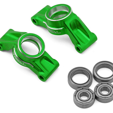 Treal Hobby Aluminum Rear Hubs Traxxas Mini Maxx/Mini XRT Green