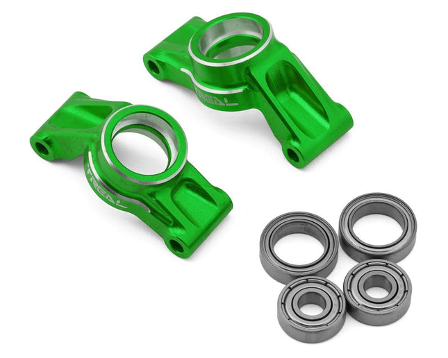 Treal Hobby Aluminum Rear Hubs Traxxas Mini Maxx/Mini XRT Green