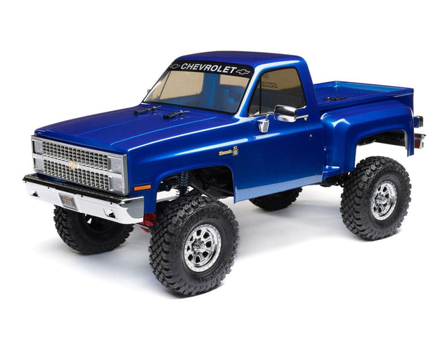 Axial SCX10 III 1982 Chevy K10 "Base Camp" RTR 4WD Rock Crawler Blue AXI03030T1