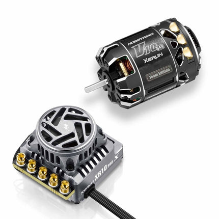 Hobbywing 38020806 XR10 Pro G3X ESC & XERUN V10 G4R 13.5T Brushless Combo