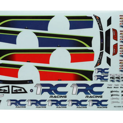 1RC Racing Asphalt Late Model 1/24 Brushless RTR 2WD Oval Race Car Clear 1RC1402