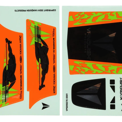 Vanquish Products H10 Optic Body Panels Set (Orange/F&F) VPS10514