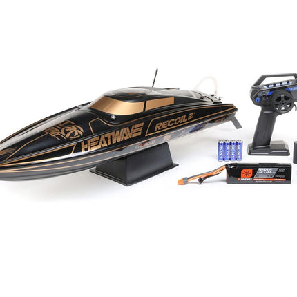 Pro Boat Recoil 2 V2 26" Brushless Deep-V Self-Righting RTR Boat Heatwave w/ESC