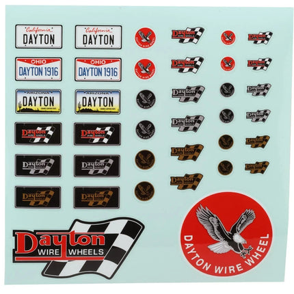 Redcat Dayton Chrome Wire Wheel Set (4) RER17088