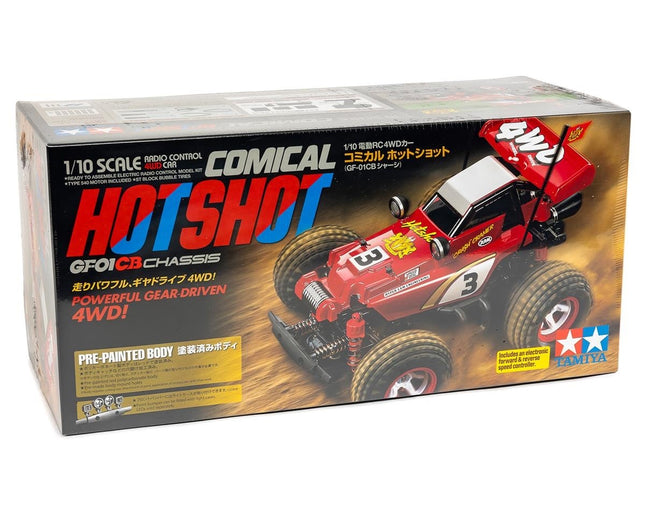 Tamiya GF-01CB Comical HotShot 1/10 Off-Road 4WD Buggy Kit (Red) TAM58685