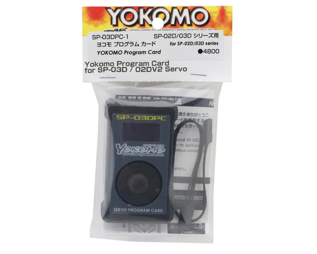 Yokomo SP-02DV2/03DV2 Drift Servo Program Card YOKSP-03DPC-1