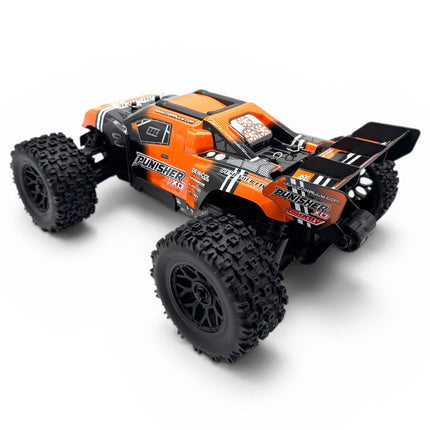 Team Corally Punisher XD 4WD 2S Small Scale RTR Monster Truck Orange C-00231-O