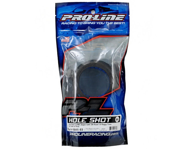 Pro-Line Hole Shot 2.0 1/8 Buggy Tires w/Closed Cell Inserts (M4)