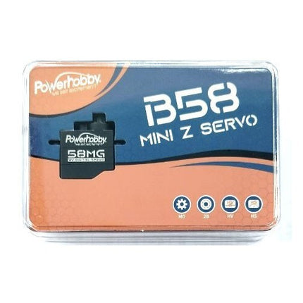 Power Hobby 58MG Programmable High Speed / Torque Digital Servo Mini-Z PHB58MG