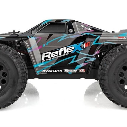 Team Associated Reflex 14MT RTR 4WD Brushless Mini Monster Truck Blue/Purple