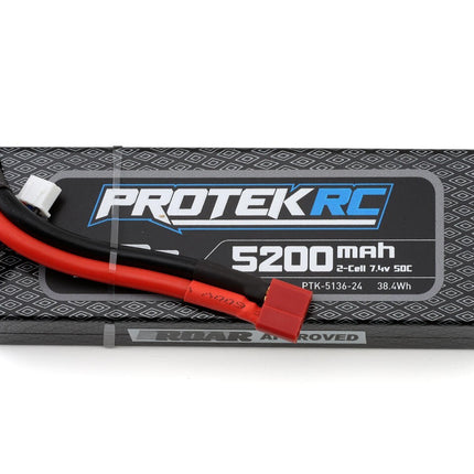 ProTek RC MUDboss 2S 50C Low IR LiPo Battery (7.4V/5200mAh) w/T-Style Connector