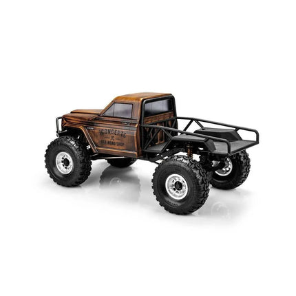 JConcepts JCI Warlord Pre-Trimmed 1/10 Tucked Rock Crawler Body (Clear) Cab Only