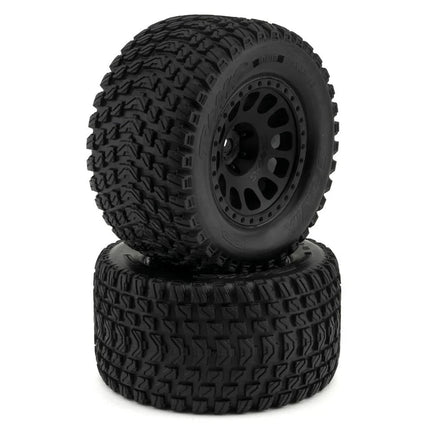 Traxxas XRT Gravix Belted Pre-Mounted Tires (Black) (2) w/24mm Hex TRA7862