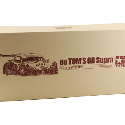 Tamiya AU TOM's GR Supra Body w/Parts Set (Clear) TAM51678 